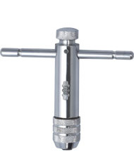 Tap wrench with ratchet