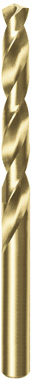 HSS-TIN twist drill bits DIN 338 ground