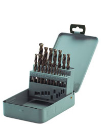 HSS-E twist drill bits DIN 338 5% Cobalt